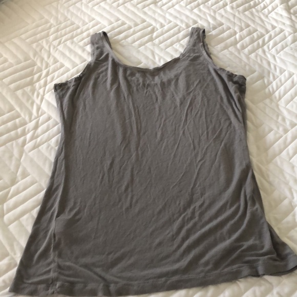 Women’s grey tank top size large - Picture 2 of 3